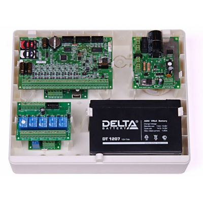 Контакт GSM-5-RT2 Коммуникатор-Контрольная панель для передачи на пульт охраны сообщений, поступающих от приборов «Контакт-6» по шине данных RS-485.